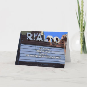 40e gelukkige verjaardag "Over the Hill" Theaterka Kaart