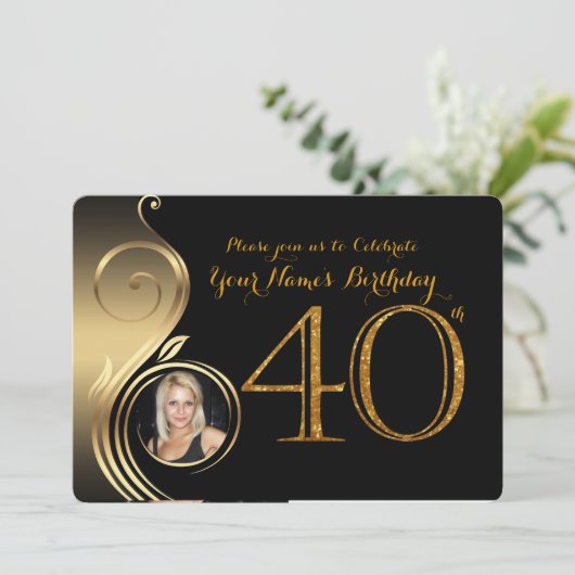 40e, Invitation Anniversaire, Numéro Parties scint (Debout devant)