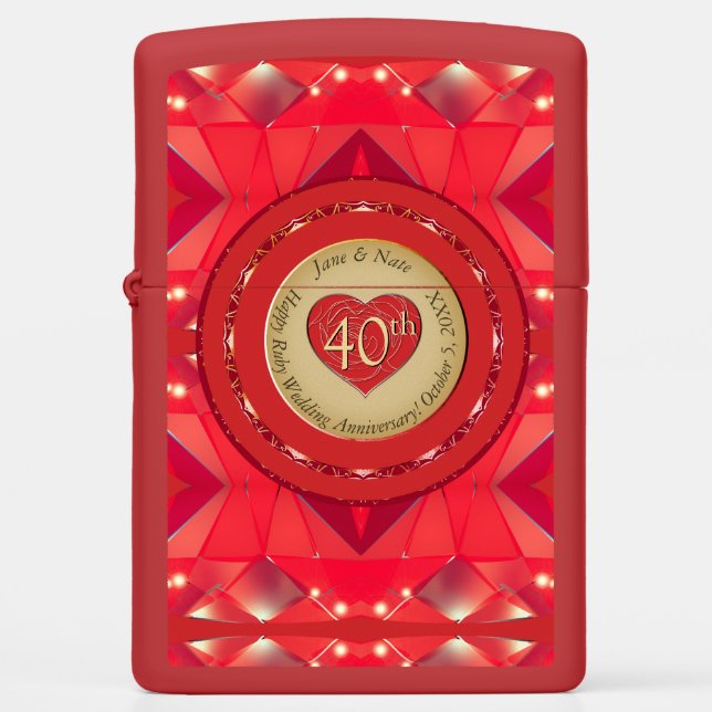 40e Jubileum Ruby (Voorkant)