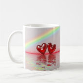 40e Jubileum Ruby Hearts Koffiemok (Links)