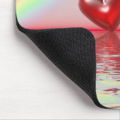 40e Jubileum Ruby Hearts Muismat (Hoek)