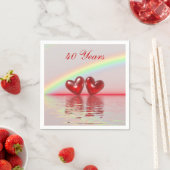 40e Jubileum Ruby Hearts Servet (Insitu)