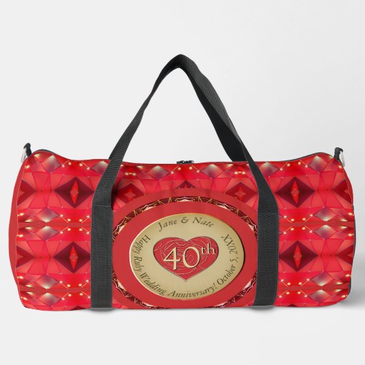 40e Jubileum Ruby Plunjezak (Voorkant)