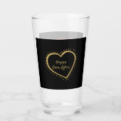 40e Jubileum Ruby Wedding Gift Personalized Glas (Achterkant)