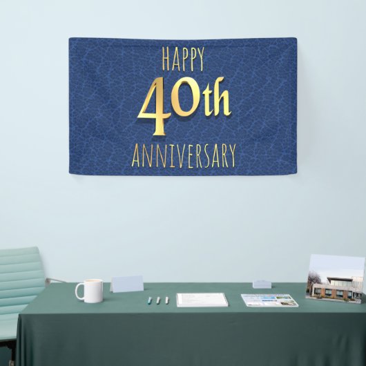 40e Jubileum Spandoek (Beurs)