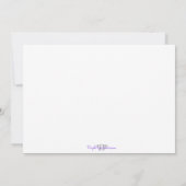 40e Martini surprise Invitation d'anniversaire (Dos)