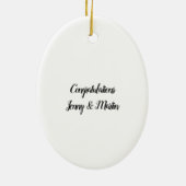 40e ruby hot air ballonfeest keramisch ornament (Achterkant)