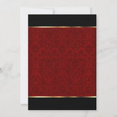 40e Ruby Jubileum Design Kaart (Achterkant)