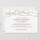 40e Ruby-jubileumfoto jaren in de maak Kaart (Achterkant)