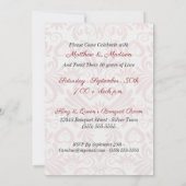 40e Ruby Wedding Jubileum Foto Kaart (Achterkant)