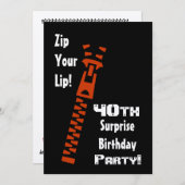 40e Sjabloon voor de uitnodiging tot het indienen (Voorkant / Achterkant)