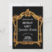 40e uitnodiging voor gouden feestdag (Voorkant)