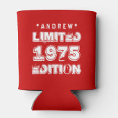 40e verjaardag 1975 of ELK JAAR E28 ROOD Blikjeskoeler (Achterkant)