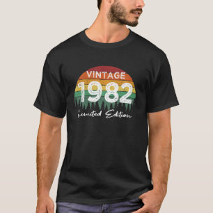 40e verjaardag 1982 beperkte uitgave 40e an t-shirt