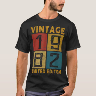 40e  verjaardag 1982 Geboren in 1982 40 jaar oud T-shirt