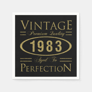40e verjaardag 1983 servet