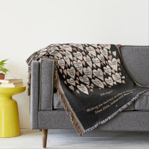 40e verjaardag 40 redenen waarom we van je houden deken