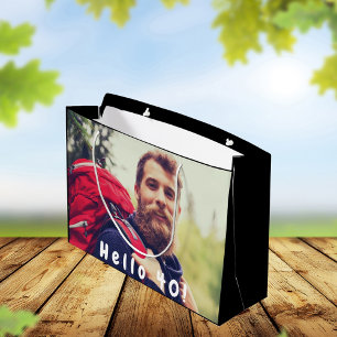 40e verjaardag aangepaste foto hallo 40 man groot cadeauzakje