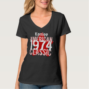 40e verjaardag Classic Star V04 van 1974 T-shirt