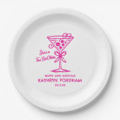 40e verjaardag Custom Paper Bord Espresso Martini (Voorkant)