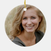 40e verjaardag Foto Disco Ball Keepomwille Keramisch Ornament (Achterkant)