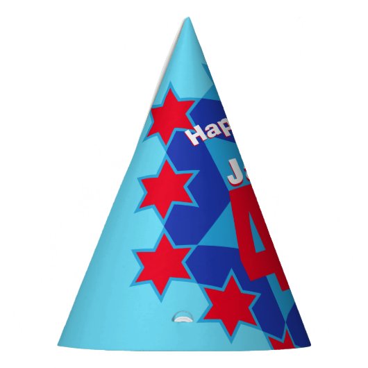 40e verjaardag gepersonaliseerde pet van de fotost feesthoedjes (Links)