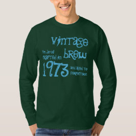 40e verjaardag Gift 1973 Brew Name for Hem Hoodie