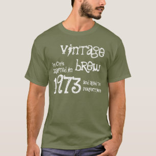 40e verjaardag Gift 1973 Brew T-shirt