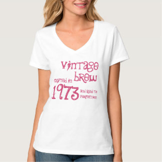 40e verjaardag Gift 1973  Brew T-shirt