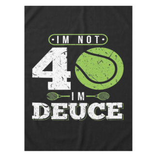 40e verjaardag Gift Tennis Blanket Tafelkleed