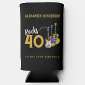 40e verjaardag gitaren Muziek Rocks 40 (Voorkant)