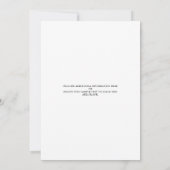 40e verjaardag Gold String Lights Kaart (Achterkant)