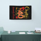 40e verjaardag, hoofdstuk 40 "Vrouwen" Spandoek (Beurs)