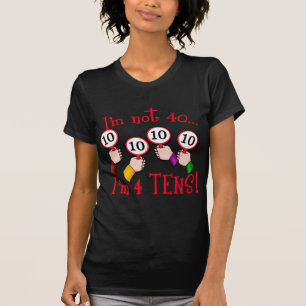 40e verjaardag Humor T shirt