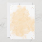 40e verjaardag Kaart Golden Sparkle (Achterkant)