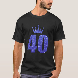 40e verjaardag Koningin Koningin Koninklijk 40e ve T-shirt