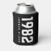 40e verjaardag Legende sinds 1982 Blikjeskoeler (Blikje Achterkant)