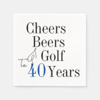 40e verjaardag Proost en Beers Golf Party