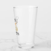 40e verjaardag Proost en bieren Verjaardag Glas (Links)