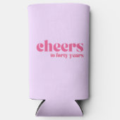 40e verjaardag, "proost tot veertig jaar" paarse (Voorkant)