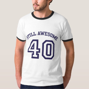 40e verjaardag t-shirt