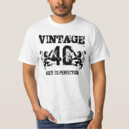 40e verjaardag t-shirt