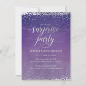 40e verjaardag Uitnodiging voor een verrassingsfee (Voorkant)