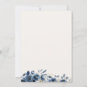 40e verjaardag van de 40e verjaardag van de Floral Kaart (Achterkant)