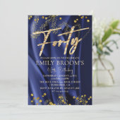 40e verjaardag van de fijne marine kaart (Staand voorkant)