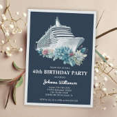 40e verjaardag van de rede van de rede van Elegant Kaart