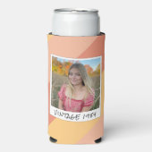 40e Verjaardag Vintage 1984 Gestreepte Koelbox (Seltzer Voorkant)