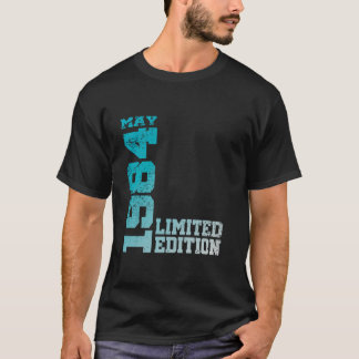 40e Verjaardag Vintage 1984 Mei 40 Jaar Mannen Vro T-shirt