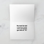 **40E VERJAARDAG** WENS VAN "COOL KOE" KAART (Binnen)