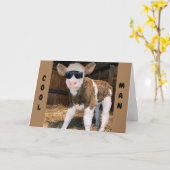 **40E VERJAARDAG** WENS VAN "COOL KOE" KAART (Gele Bloem)